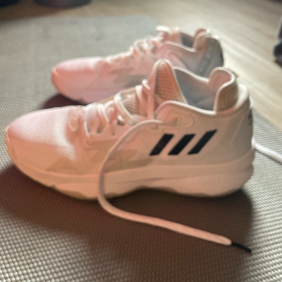adidas Shoes Adidas White Dame 8 Basketball Shoes Poshmark